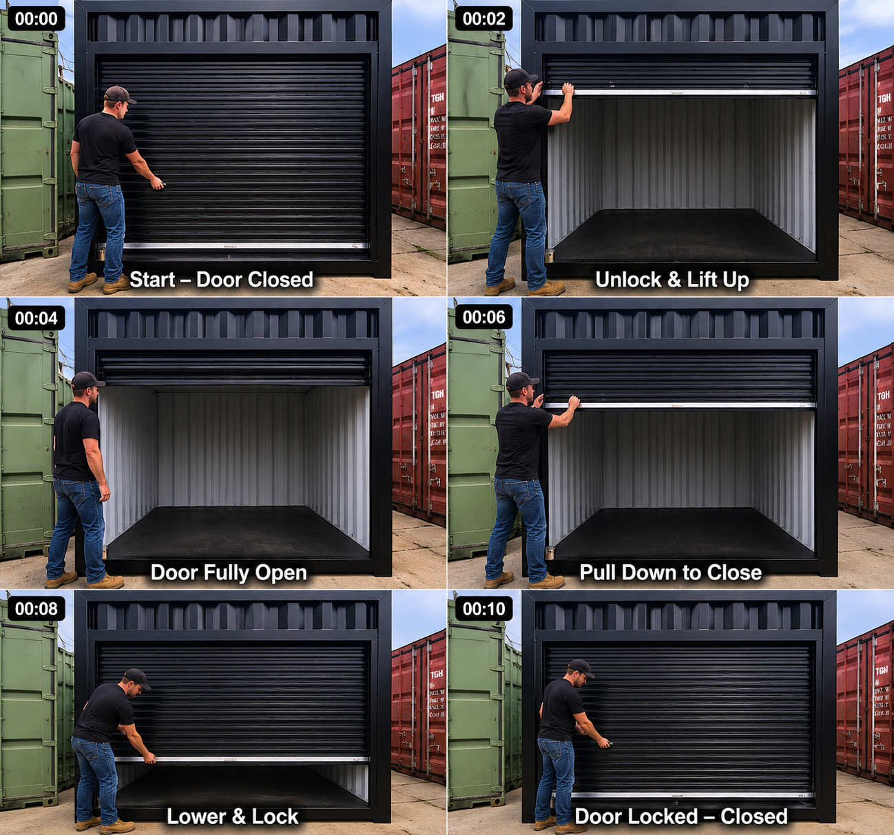 10ft / 20ft Shipping containers